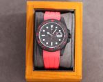 ROLEX GMT-Master II 2836 Movement Breitling Avenger Dial Red Bracelet Watch